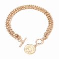 thumbnail image 2 of Pulsera con charm de corazón de acero inoxidable para mujer, joya elegante y duradera, 2 of 8