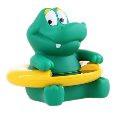 Cartoon Baby Bath Water Thermometer Cute Animal Shaped Temperature Tester Style:Crocodile (Best Temperature For Bath Water)