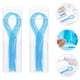 thumbnail image 4 of 100 enhebradores de hilo dental de nailon para aparatos dentales, enhebradores profesionales., 4 of 7