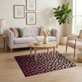 thumbnail image 3 of ODIKA Pink Print Leopard Ombre Spotted Inspired Abstract Cheetah Motif Pet Friendly & Kids Safe Play for Playroom, Bedroom, Reading Nook, 3 of 7