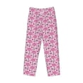 thumbnail image 4 of Goofa Cute Watermelon Flamingo Printed Soft Pajama Pants for Men, Wide Leg Comfy Casual Lounge Yoga Pants-XX-Large, 4 of 9