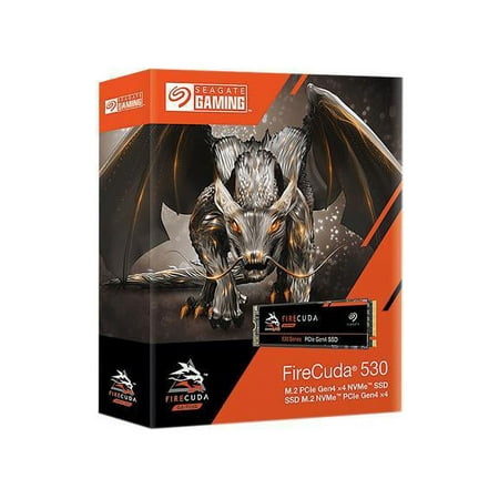 Seagate - FireCuda 530 1TB Internal NVMe SSD PCIe Gen 4 x4