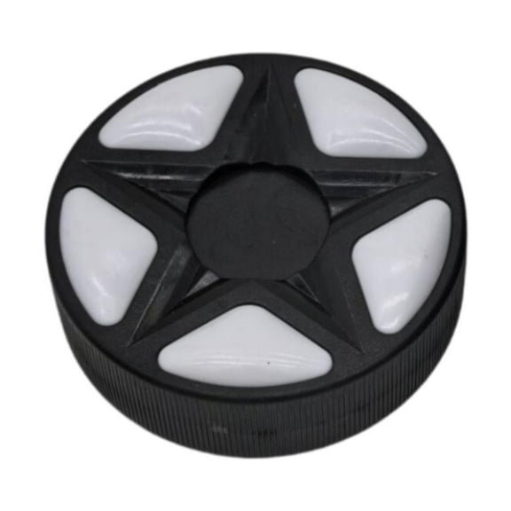 Vsenkes Ice Hockey Ball Improved Gameplay Outdoor Standard Sports Street Hockey Ball Black