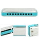 thumbnail image 5 of Mouthorgan,Blues Harmonica 10' Hole Mouthorgan Blues Harmonica Regalos para principiantes Experiencia incomparable, 5 of 12