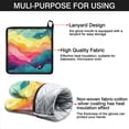 thumbnail image 7 of Colorful Tie Dye Wave Pattern Kitchen Oven Mitt and Pot Holder Sets 4 Pcs for Baking, Cooking and Grilling, Heat Resistant Up To 392 °F, 7 of 7