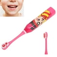 thumbnail image 4 of Cartoon Electric Toothbrush, Non- And Durable For Use Conform To Ergonomic Design Practical For Use Electric Toothbrush  For Home For Bathroom Red,Pink,Light Green, 4 of 8