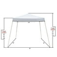 thumbnail image 4 of Tcbosik 10' x 10' Canopy Tent with Carry Bag for Outdoor, Gazebo for Garden, Patio, Beach, Lawn, Backyard, White, 4 of 15
