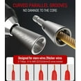 thumbnail image 4 of FABLE- Wire Twister Tool For Drill,Drill Wire Twister,Wire Twister Wire Connector 1/4In, 4 of 5