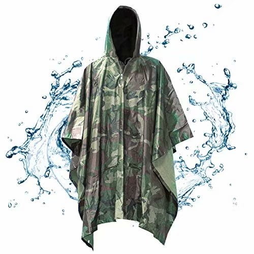 Rain poncho, waterproof rain poncho, leisure raincoat