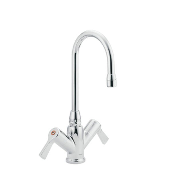 Moen 8113 MDURA Single Hole Commercial Kitchen Faucet, Chrome