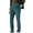A-Green614, variant on JAJAHO Men's Classic Fit Dress Pants Solid Color Flat-Front Straight Leg Long Pants Work Business Casual Wear Comfortable Trousers