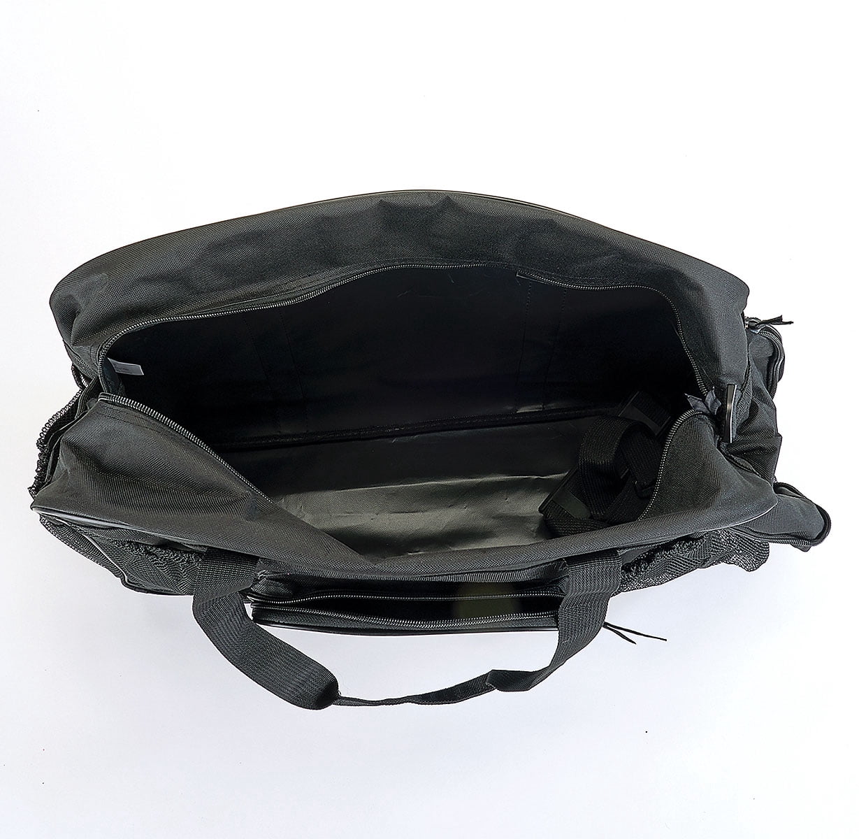 Current Soccer Sports Black Duffel Bag for Kids, 19" Ball & Water Bottle Compartments