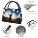 thumbnail image 4 of Fotbe Cat Under Starry Skies Bolsa Térmica Portátil con Estampado, Bolsa de Entrega de Alimentos Aislada, Bolsa Reutilizable de Gran Capacidad para Comidas y Supermercado, 4 of 6