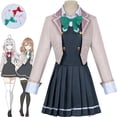 thumbnail image 2 of Disfraz de cosplay de Alya Anime Alya a veces oculta sus sentimientos con el uniforme escolar ruso Disfraz de Halloween de Navidad para niñas y mujeres, 2 of 5