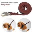 thumbnail image 3 of Leather Dog Leash, Dog Training Strap, Stylish Hiking For Medium Dogs Walking For Large Dogs, 3 of 8