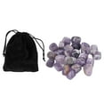 thumbnail image 2 of Natural Rune Stones, Special Power 25Pcs Gold Lettering Rune Stones Set Widely   For Meditation Amethyst, 2 of 8