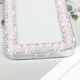 thumbnail image 5 of for iPhone 14 Pro Max Bling Case with Strap, Luxury Glitter Rhinestone Diamond Crystal Sparkle Rose Flower Floral Bracelets Soft Bumper Protective Case Cover for Women Girls Pink, 5 of 14