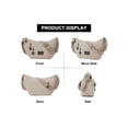 thumbnail image 3 of Deago Crossbody Bags for Women Waterproof Nylon Casual Lightweight Shoulder Messenger Bag Roomy Multi Pocket Travel Purse Handbags (Beige), 3 of 9