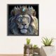 thumbnail image 1 of Cuadros Decorativos Pintura de diamante 5D DIY Taladro redondo completo Kit de león Decoración del hogar Artesanía (V4689) DQrwqpou embutido en tela, 1 of 7