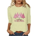 thumbnail image 2 of Qertyioot Sweat-Shirt Décontracté de Noël pour Femmes, Manches Longues Col Rond Imprimé Ample, 2 of 5