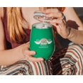 thumbnail image 4 of Friends Central Perk Double-Walled Stainless Steel Wine Tumbler | 10 Ounces, 4 of 8