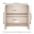 thumbnail image 2 of Pemberly Row Contemporary 28" Alder White MDF Accent Cabinet, 2 of 8