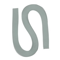 120pcs Quilling Strips Paper 3/16"(5.2mm) 21"(54cm) Origami Paper Quilling Strip for Art DIY Hand Craft Christmas, Grey