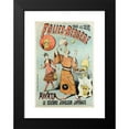 thumbnail image 2 of Anonymous 11x14 Black Modern Framed Museum Art Print Titled - Awata the Celebre Longleur Japanese (1895), 2 of 5