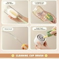 thumbnail image 7 of 5-in-1 Multifunctional Bottle Cleaning Brush Set, Long Handle Straw & Lid Cleaner for Water Bottles, Travel Mugs, Baby Bottles & Kitchen Use, Dishwasher Safe, 7 of 7