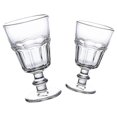 thumbnail image 4 of Glass Ice Cream Holders Goblet Beverage Cups For Families Creative Design 16X8CM Transparent 2Pcs, 4 of 4