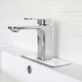 thumbnail image 1 of Assiette de Salle de Bain Élégante à un Trou en Finition Chrome Poli A-801C, 1 of 9