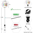thumbnail image 6 of MaxxMarket ID Badge Holder with Lanyard, Retractable Badge Holders Reels, Breakaway Lanyards Keychain, Cute ID Holders for Women Teacher Nurse Nursing Doctor Student, 6 of 12