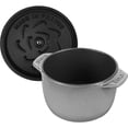 thumbnail image 2 of Staub Cast Iron 0.75-qt Petite French Oven - Graphite Grey, 2 of 5