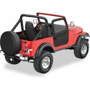 Bestop - 51778-01 - Full 2-Piece Fabric Doors Fits select: 1980-1986 JEEP JEEP, 1979 AMERICAN MOTORS JEEP