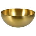 thumbnail image 5 of Houderco Steel Bowl Golden 1Set 11.0In Round For Kitchen Use, 5 of 8