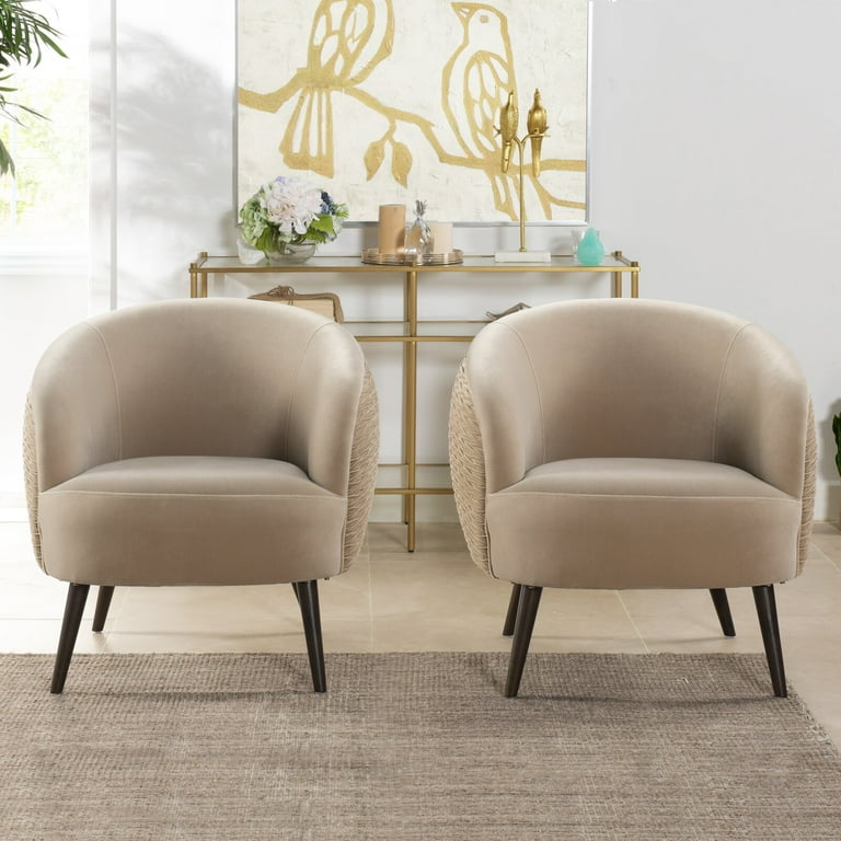 Barrel chair online walmart