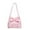 Pink, variant on KAGSBA Crossbody Bags for Women, Bow Shoulder Bags Pu Bucket Bag Spacious Sling Bag Cute For Women Daily(black)