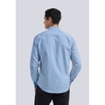 thumbnail image 4 of HISDERN Blue Dress Shirts for Men Oxford Button Down Shirts Long Sleeve Regular Fit XL, 4 of 12