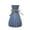 dark blue, variant on Creative Origami Vase European Pleated Vase Plastic Waist Folding Flower Vase Folding Paper Style Dry Flower Bottle Modern