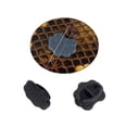 thumbnail image 2 of WASHWEPE Erhu Sound Filter Pads with Black Rubber for Practice Accessories 1 Set, 2 of 5