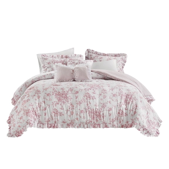 Luiza Comforter Set with Decorative Pillows