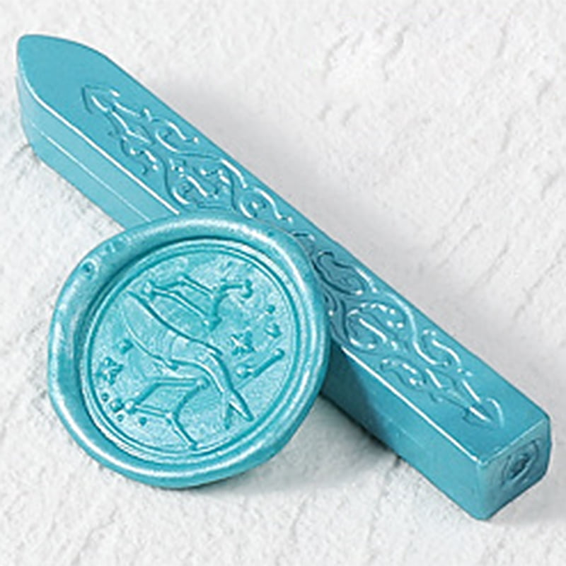 2Pcs Seal Stamps Wick Sticks Sealing Wax Vintage Ancient Craft For