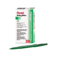 thumbnail image 3 of Rolling Writer Stick Roller Ball Pen Medium 0.8mm, Green Ink/Barrel, Dozen, 3 of 3