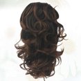 thumbnail image 4 of Shisuyan Ponytail Gripper Dark Brown 1Pcs 15.7x3.9x0.2In High Temperature Fiber, 4 of 8