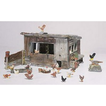D215 Chicken Coop HO Multi-Colored - Walmart.com