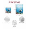 thumbnail image 7 of Funny Diving Panda Kitchen Dish Towels for Drying Dishes Set of 2, Ocean Sea Coastal Coral Fish Marine Life Waffle Weave Microfiber Hand Tea Bathroom Towels Quick Dry & Absorbent Towel 15.7x23.6, 7 of 7