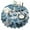 Blue Butterfly Cloud, variant on Blue Butterfly Cloud Pattern Round Tablecloth 60"x60",Wrinkle Wipeable Table Cloth for Kitchen Dining Room Picnic Patio Party