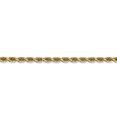 thumbnail image 3 of 14k Yellow Gold 30 Inch 3.35mm Diamond Cut Quadruple Rope Chain Necklace Pendant Charm, 3 of 9