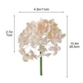 thumbnail image 3 of Artificial Peony Flowers - 12 Stems Real Touch Silk Wedding Decor for Centerpieces, Bouquets & Wall Arrangements (10.4" Ultra-Realistic), 3 of 7