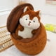 thumbnail image 2 of Muñeca de peluche con dibujos animados de ardilla con bellota sorpresa, 30 cm, 2 of 2